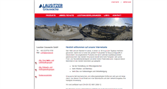 Desktop Screenshot of lausitzer-grauwacke.de